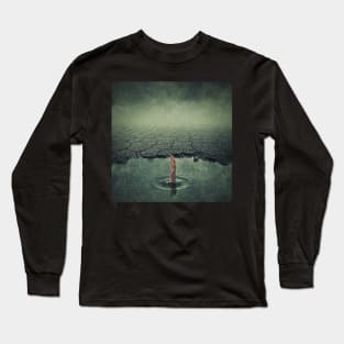 Drowning in a puddle Long Sleeve T-Shirt